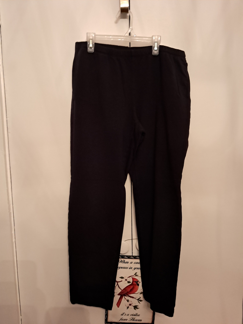Ruby Rd. Women's Black Elastic Waist Pants - Classic Everyday Pull-On